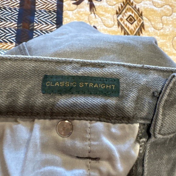 LRL Lauren Ralph Lauren Women's Classic Straight Leg Gray Jeans size 8 - Picture 6 of 9